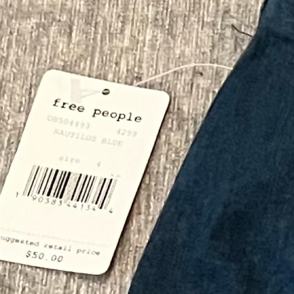 Free People Jean Skirt - Picture 6 of 6